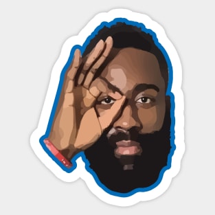 James Harden Philadelphia 76ers Sticker